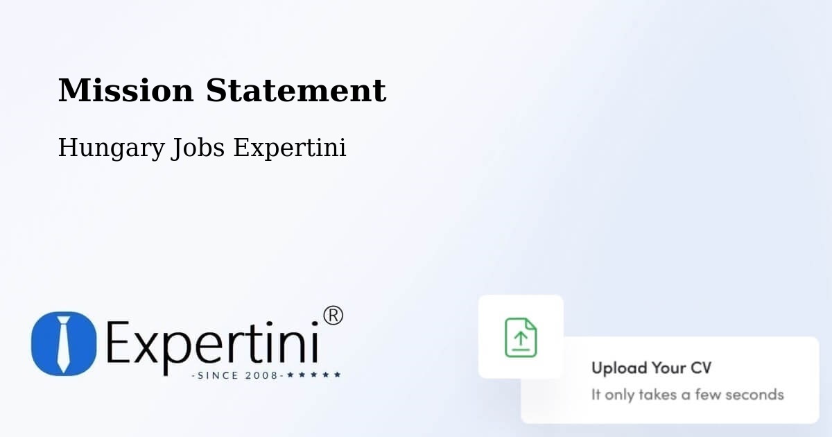 Corporate Mission – Simontornya - Hungary Jobs Expertini